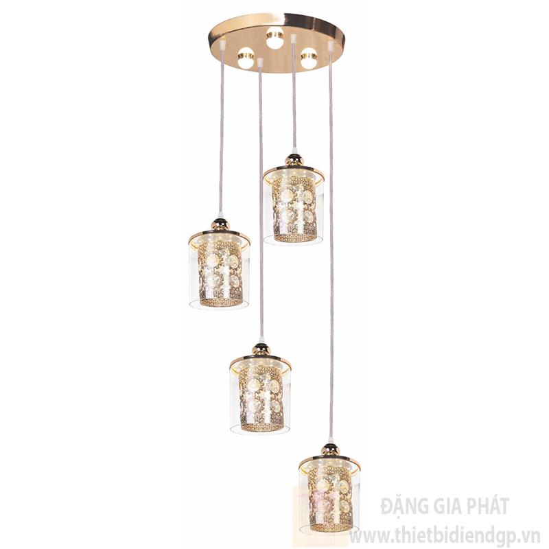 Đèn thả bàn ăn Ø290*H900, LED 3W*3 lamp + 12W*4 lamp
